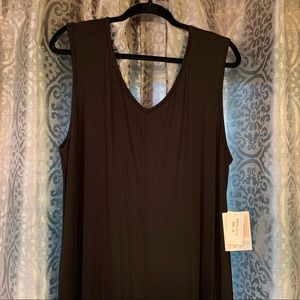 Lularoe black Natalie XL NWT